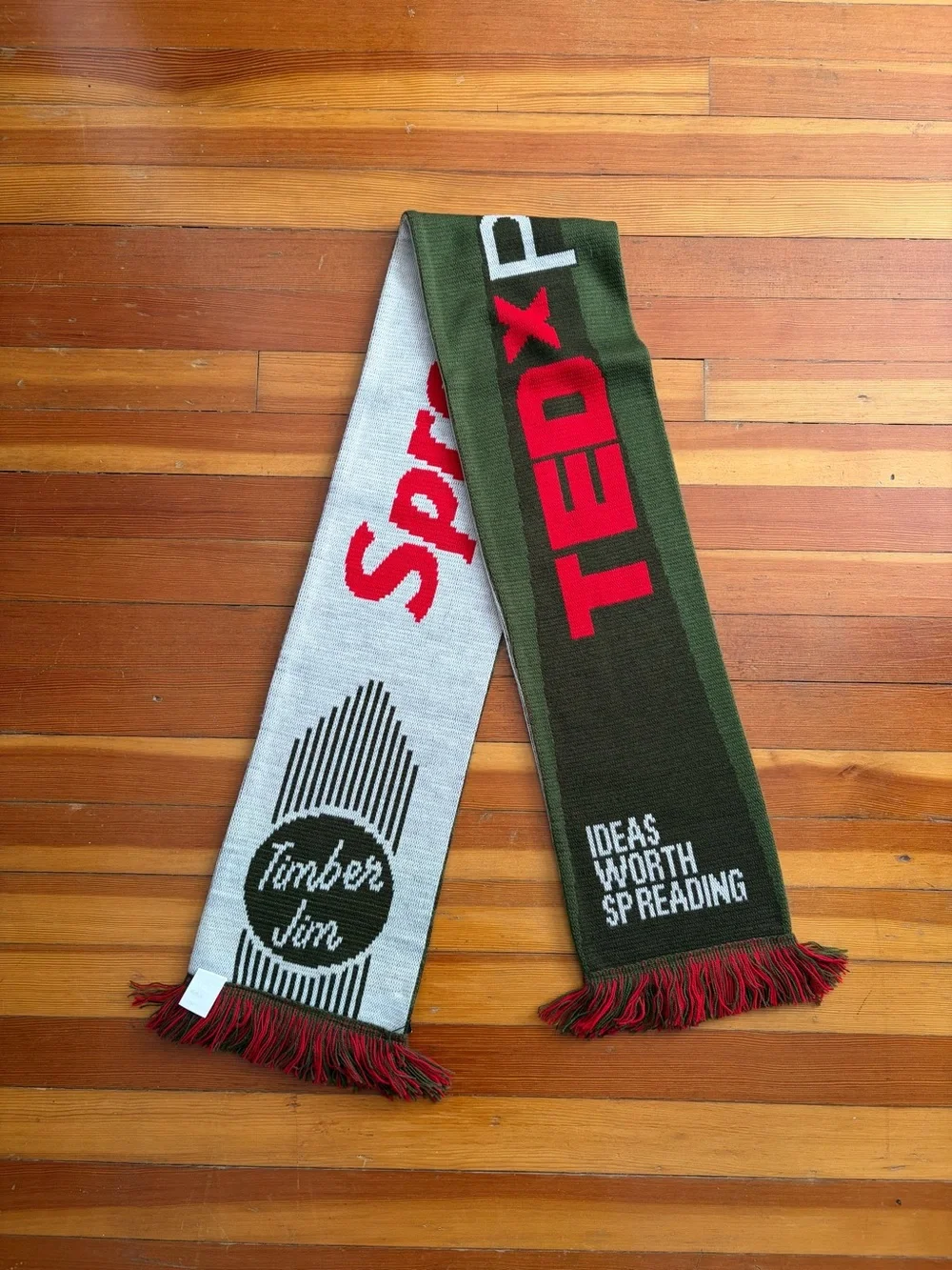 TEDxPortland Ideas Worth Spreading Scarf